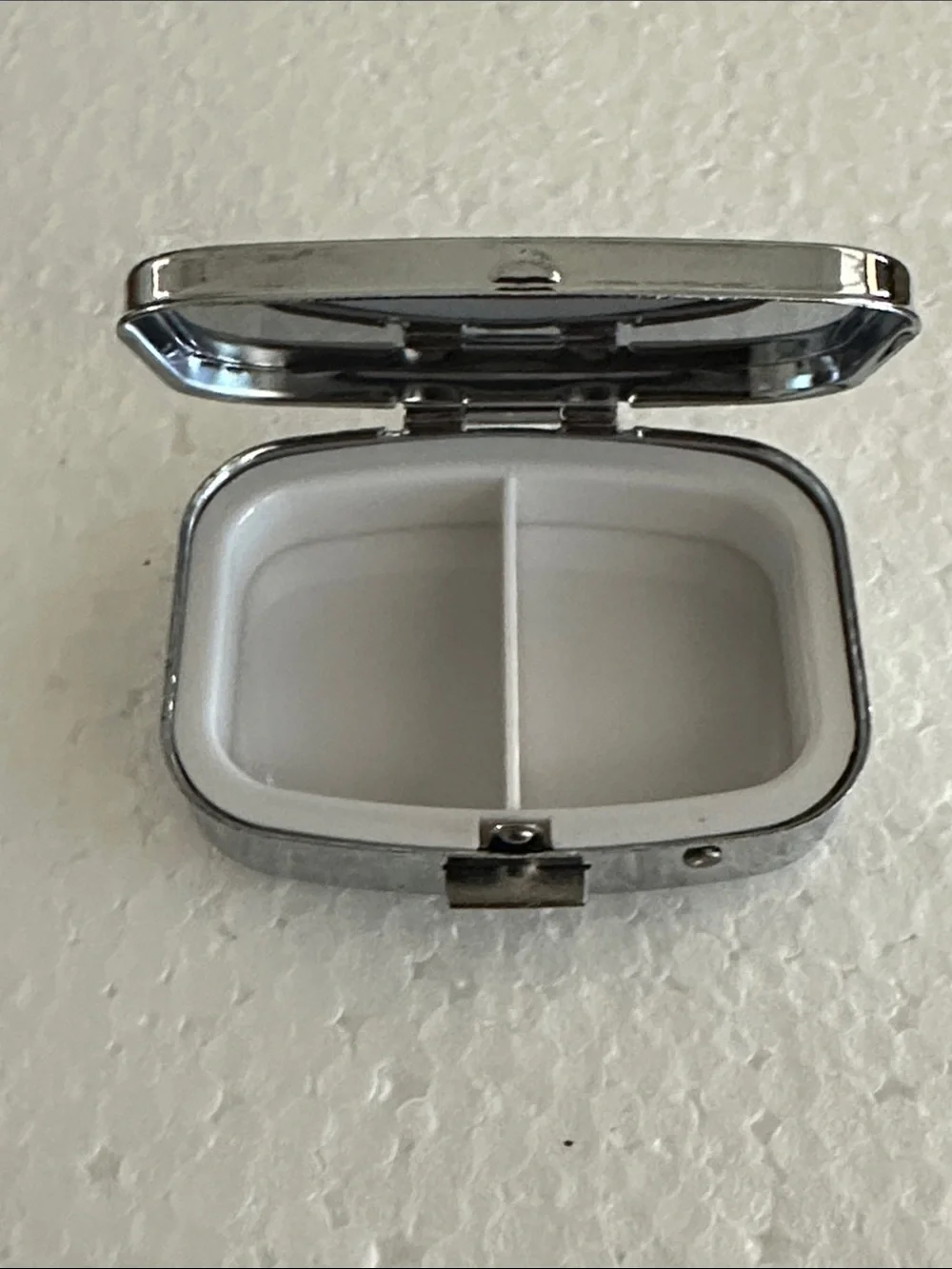 Plague Doctor Metal Pill Box - Black and Silver